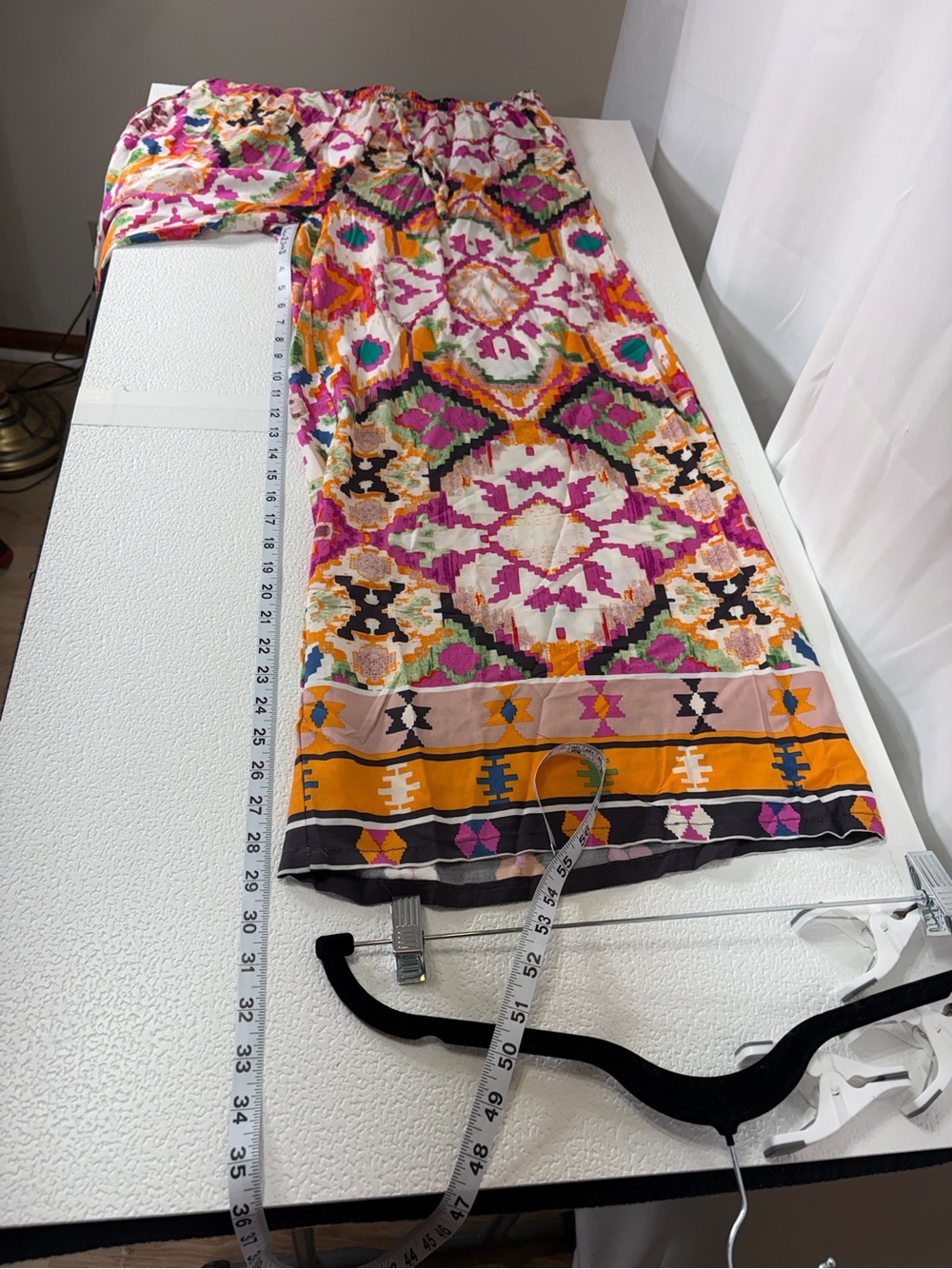 Christian Siriano Multicolor Geometric Wide-Leg Pants 3914 - Picture 10 of 11